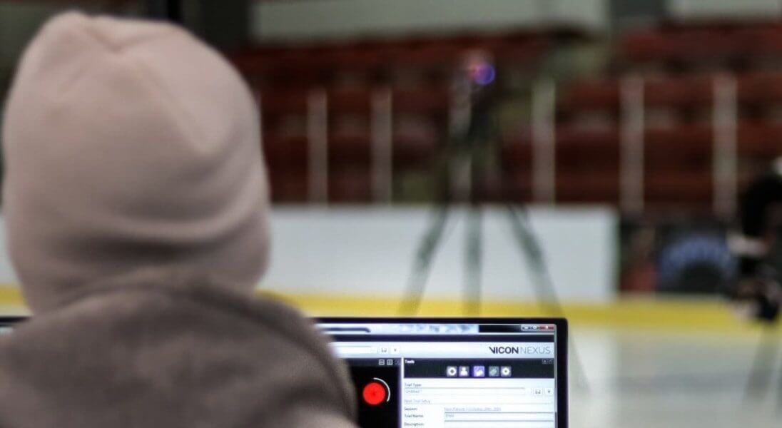 The Ice Hockey Research Group Braves the Ice with Vicon to Study the Effects of Hockey